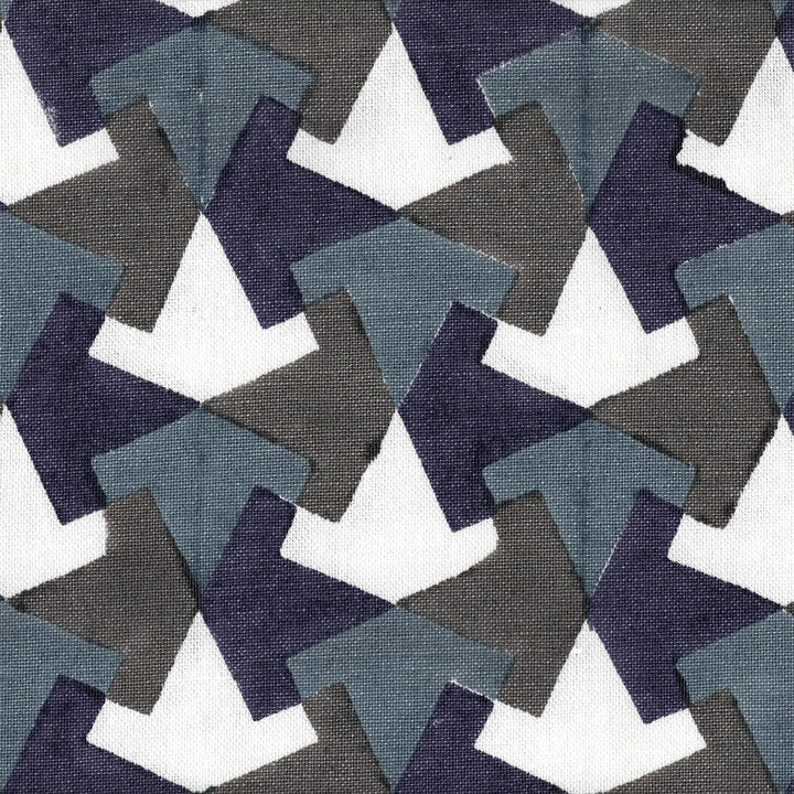 Tremont - Seaport Blue / Small Cut - 1 yard