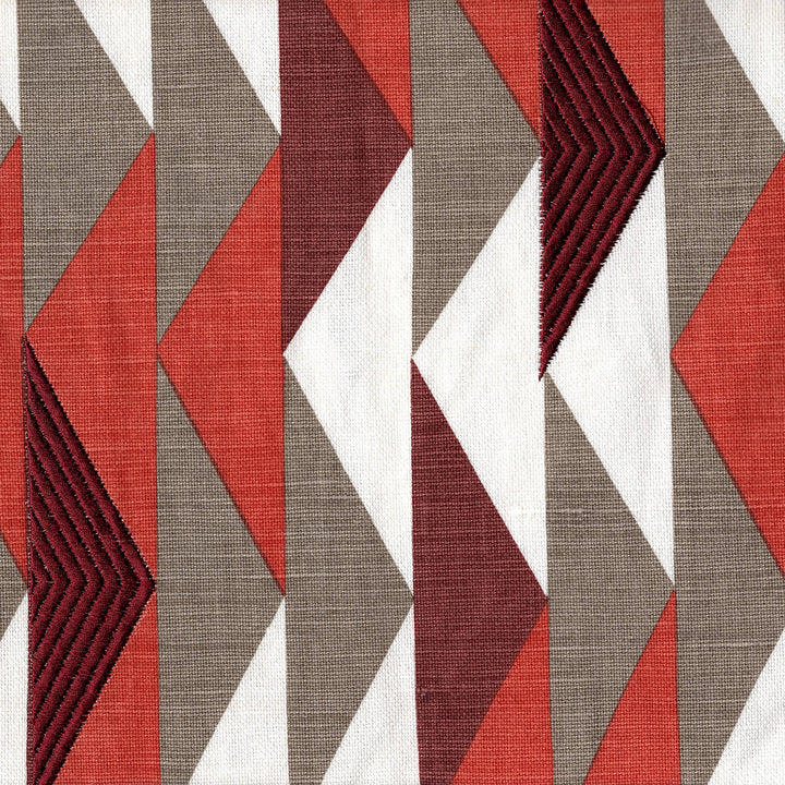 Tribeca - Cherry Lane Red / Small Cut - 1 yard