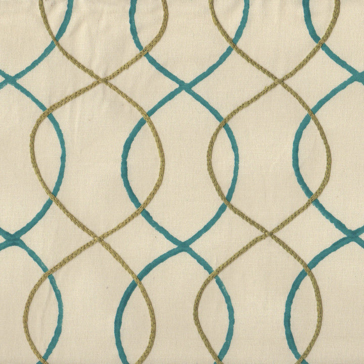 Malabar Hill - Peacock Blue / Small Cut - 1.2 yards