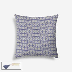 Altamount Road Pillow in Mughal Blue