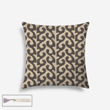 Breach Candy Pillow in Hathi Gray